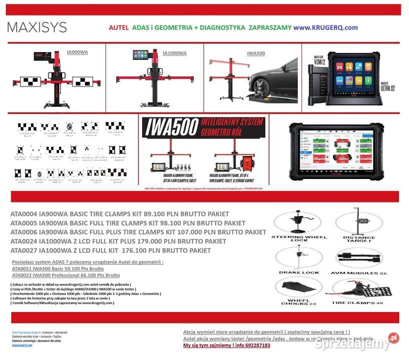 AUTEL IM508S NOWY MODEL PROGRAMATOR Kluczy i pin sprzedam
