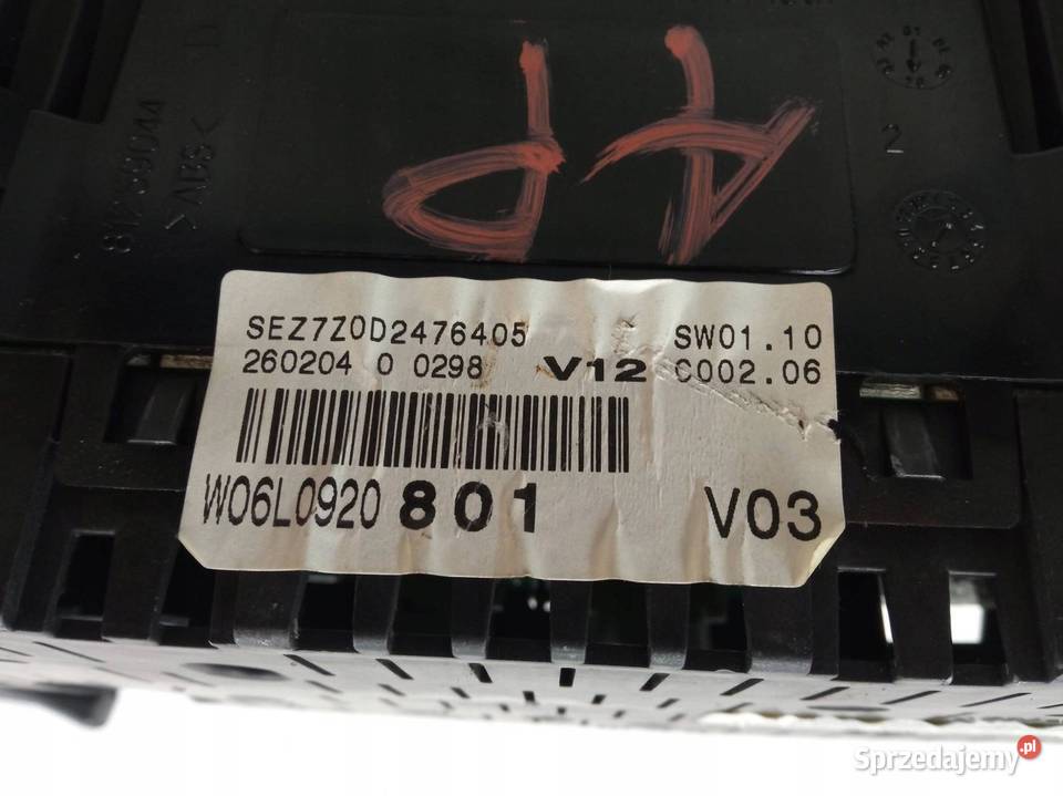 LICZNIK 6L0920801 14 B Seat Cordoba II 20022009