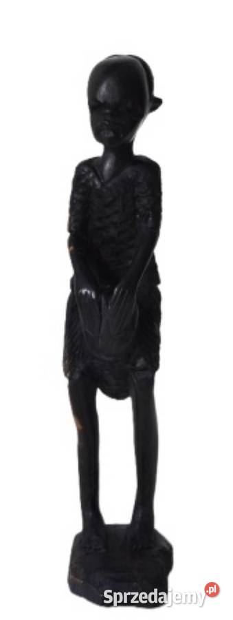 Figurka afrykańska z hebanu Lębork