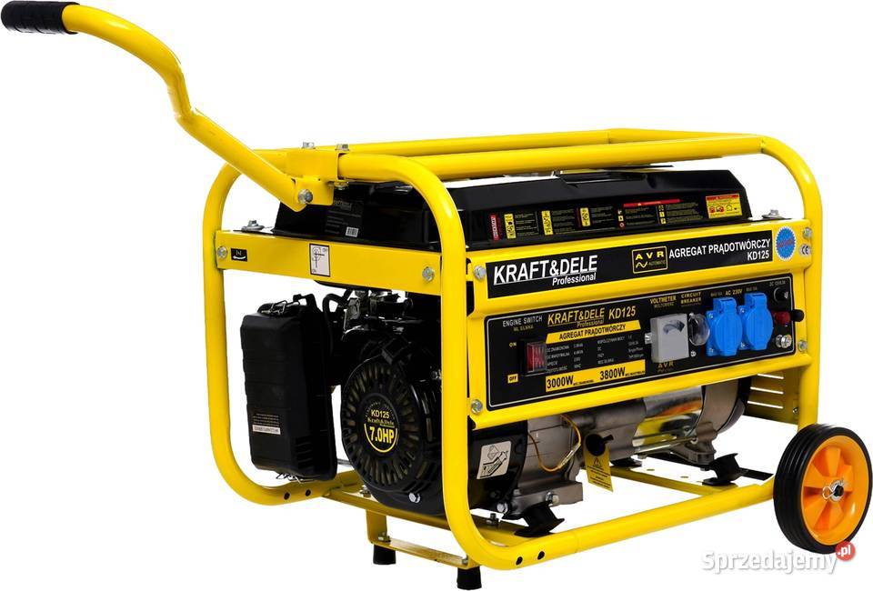 Agregat prądotwórczy 3kW 38kW 230V KD125