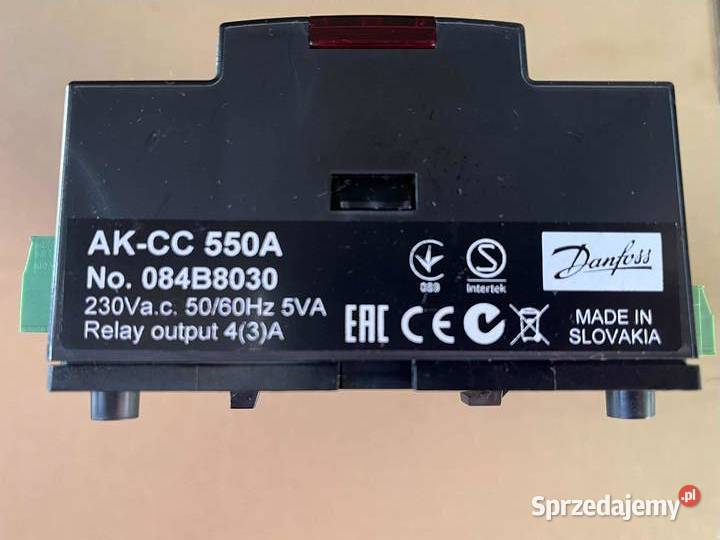 Sterownik Danfoss AK CC 550A do chłodnictwa