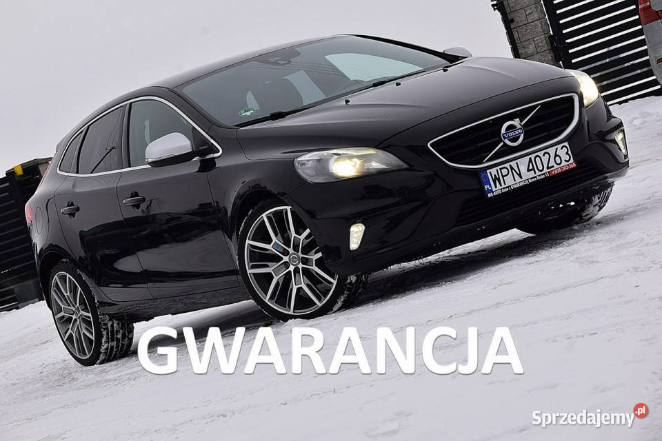 Volvo V40 20D2 RDesign Alcantara Led Navi Xenon ESP mazowieckie Nowe Kucice