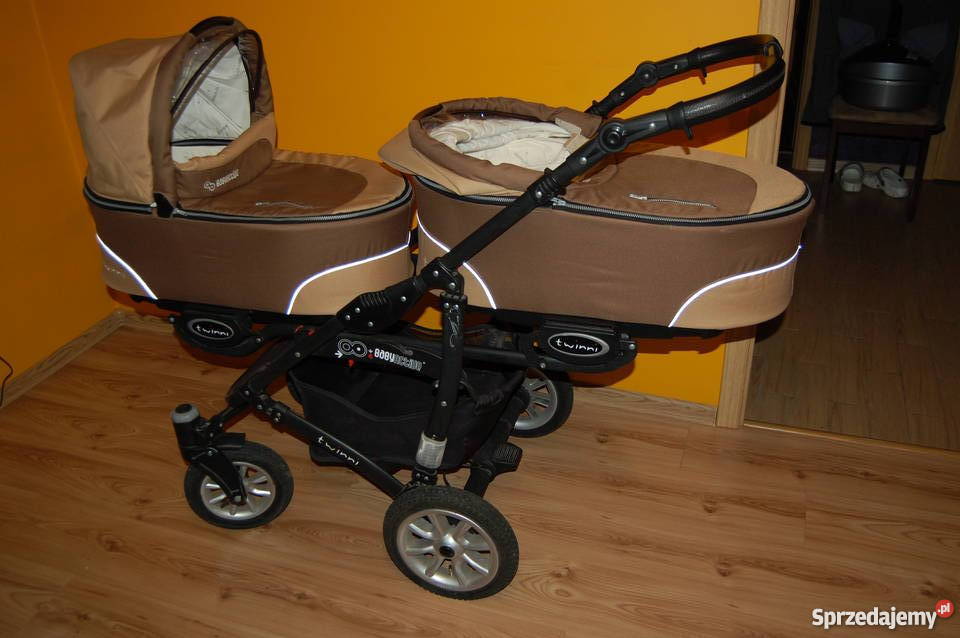 Wózek bliźniaczy 2w1 Twinny firmy Baby Active Międzyrzec Podlaski sprzedam