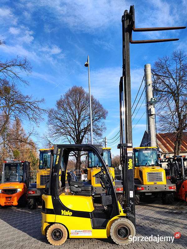 wózek widłowy Yale GLP16VX LPG 16 t triplex 43 m Wózki widłowe Kęty