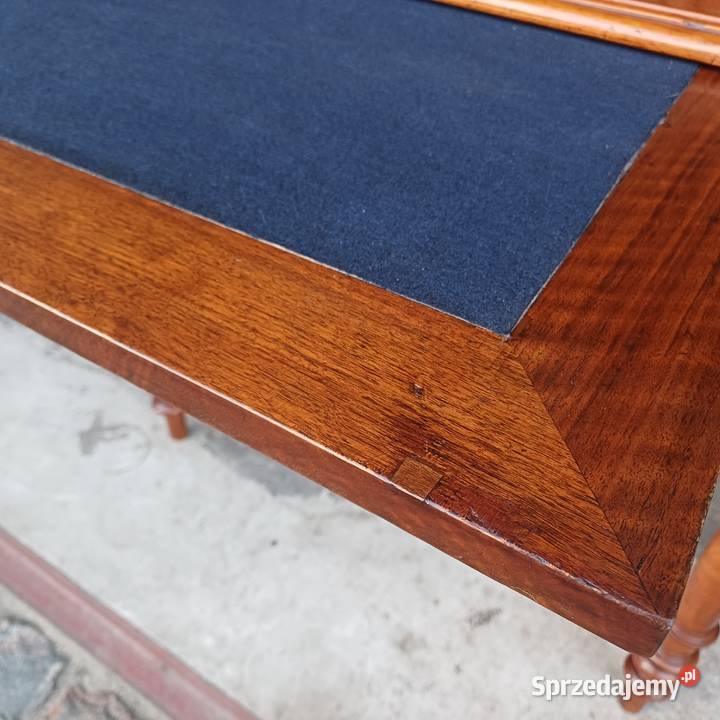 Antyczne Eklektyczne Biurko z wysuwanym blatem