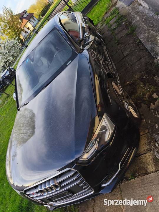 Audi S5 uszkodzona S5 Siedliszcze-Osada