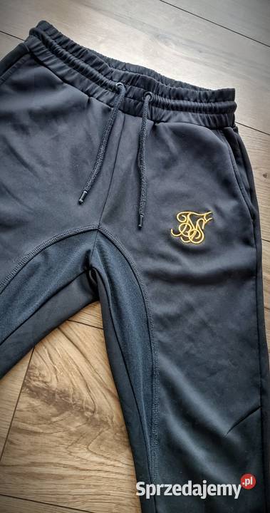 Spodnie dresowe Siksilk M czarne
