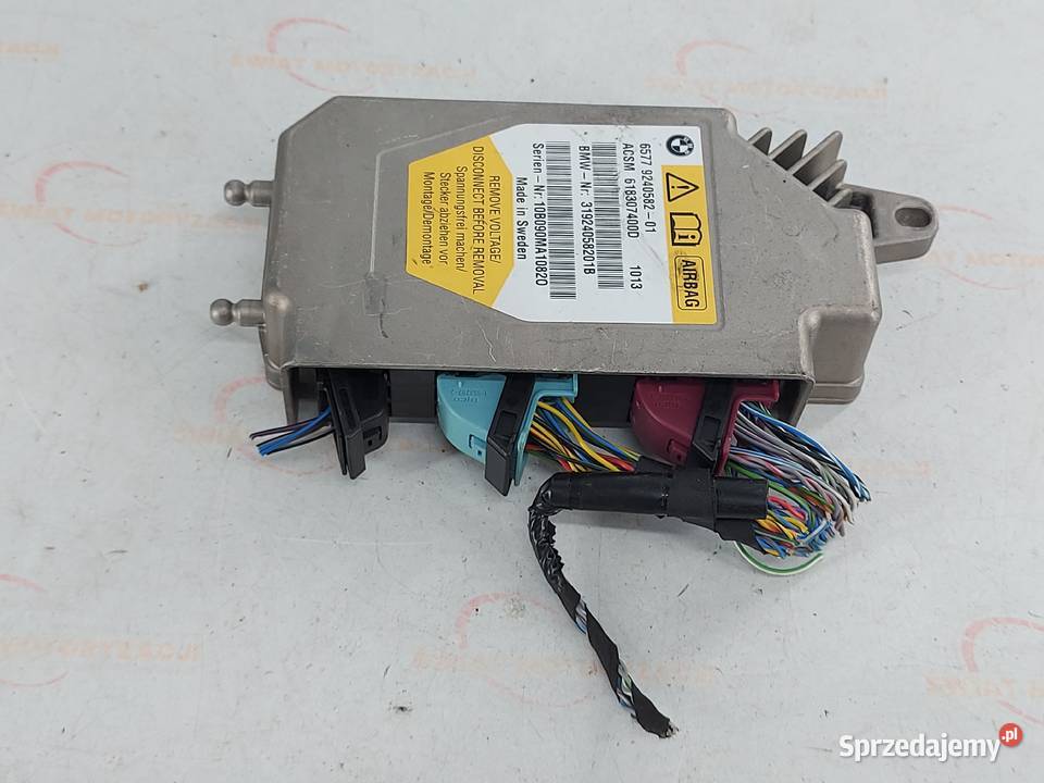 BMW F10 10r moduł AIRBAG 9240582 osobowe Wyposażenie elektryczne świętokrzyskie Kielce