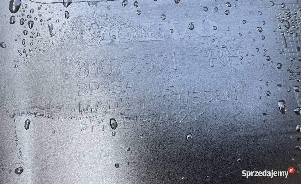 Listwa progowa prawa rh Volvo xc90 II 2 717 onyx Międzychód