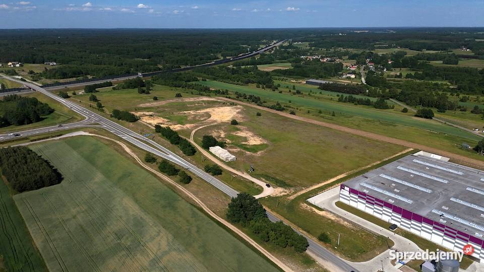 Działka inwestycyjna zjeździe z Autostrady A4 w Borek Wielki sprzedam
