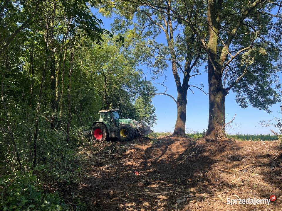 Rekultywacja Mulczer leśny Mulczowanie wgłębny Lanckorona