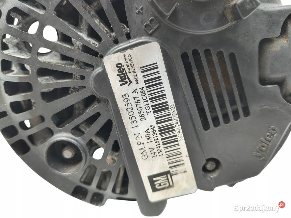 ALTERNATOR Chevrolet Cruze Trax Opel Astra 14T osobowe Chełm
