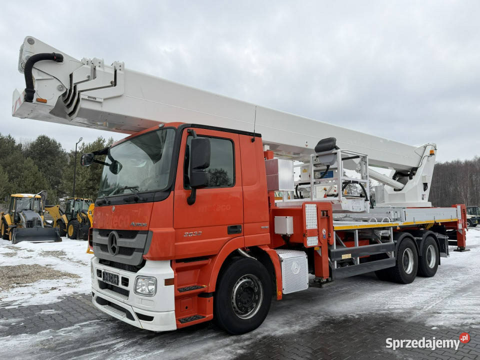 Mercedes ACTROS 2632 Zwyżka WUMAG WT 530 Widełki