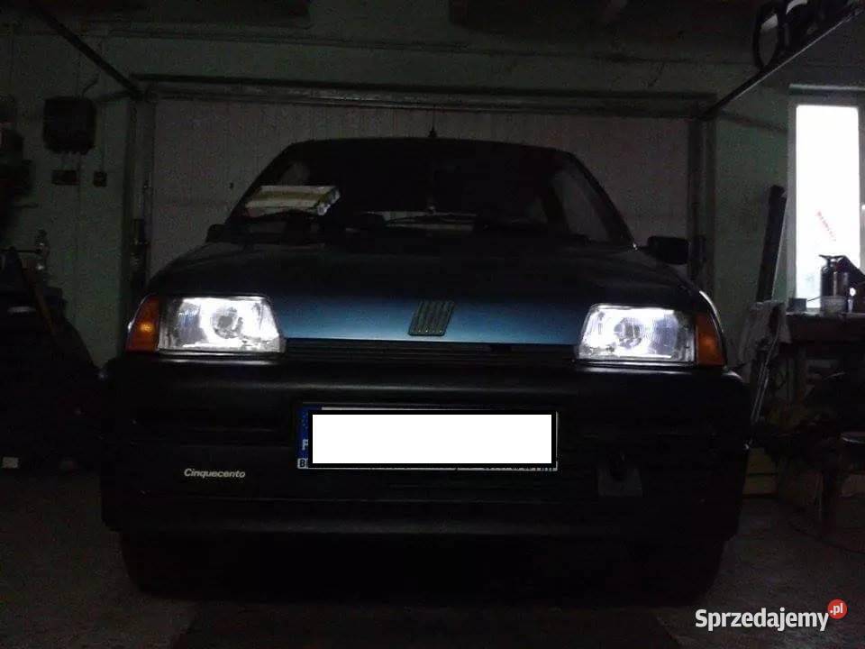 FIAT CINQUECENTO PRZEKŁADNIA KATALIZATOR SZYBY Rąbień AB