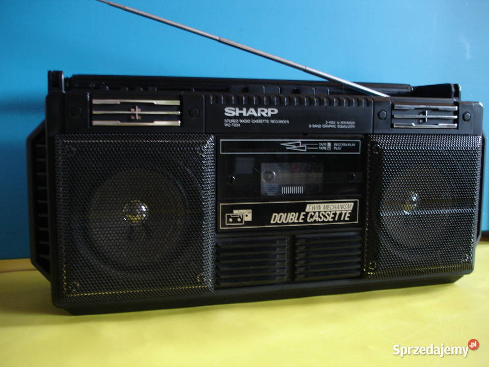 Radiomagnetofon SHARP WQT234H Zielona Góra