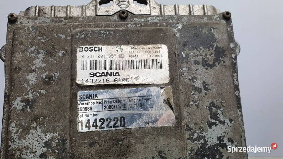 KOMPUTER SILNIKA ECU DC1104 14377186106 R114 E3 osobowe Lipno