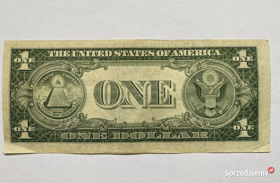 1 Dollar Silver Certificate seria 1935E Pozostałe Będzin