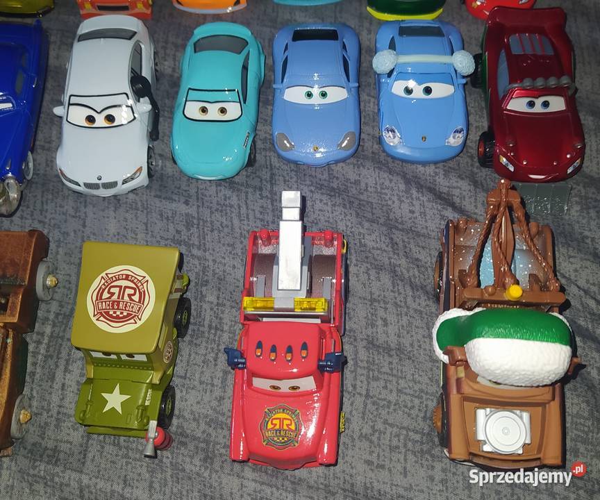 Disney Pixar Cars Auta Mattel 56 sztuk 6 lat+ pomorskie Gdańsk