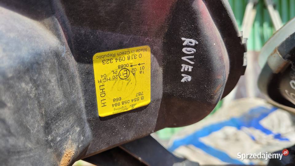 Lampy przód Rover 416 Oświetlenie