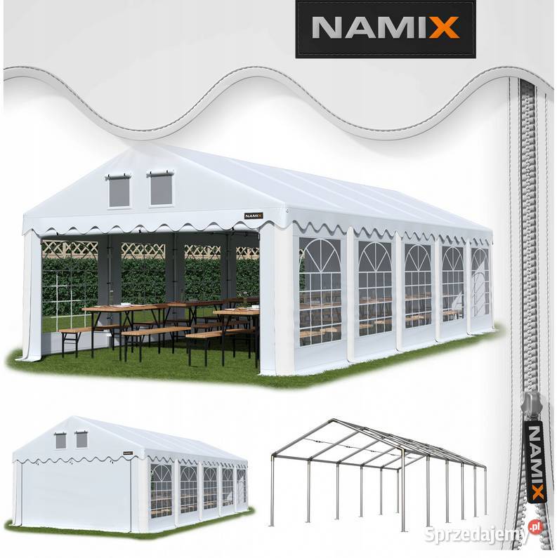 Namiot NAMIX COMFORT 5x10 imprezowy ogrodowy RÓŻNE KOLORY