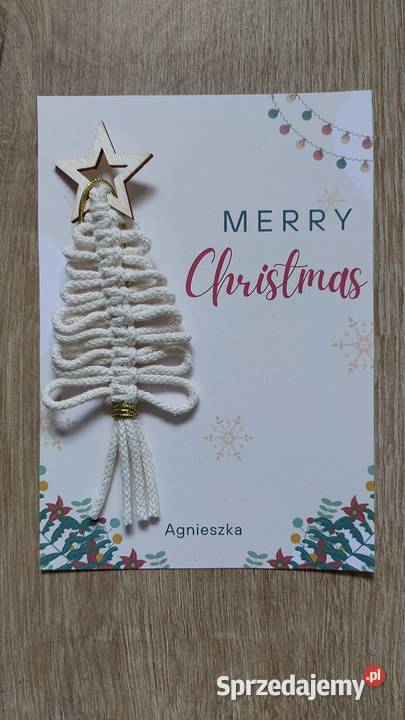 Drobny prezent na święta zawieszka na choinkę Baranów