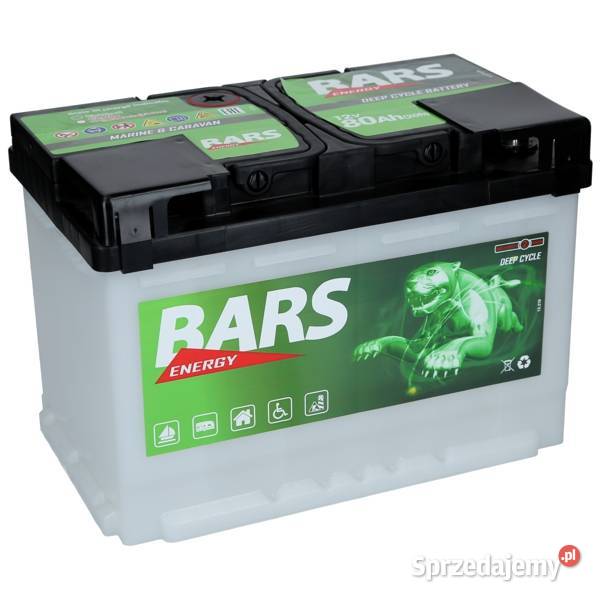 Akumulator Bars Energy 12V 80Ah L3 P BE80 dolnośląskie