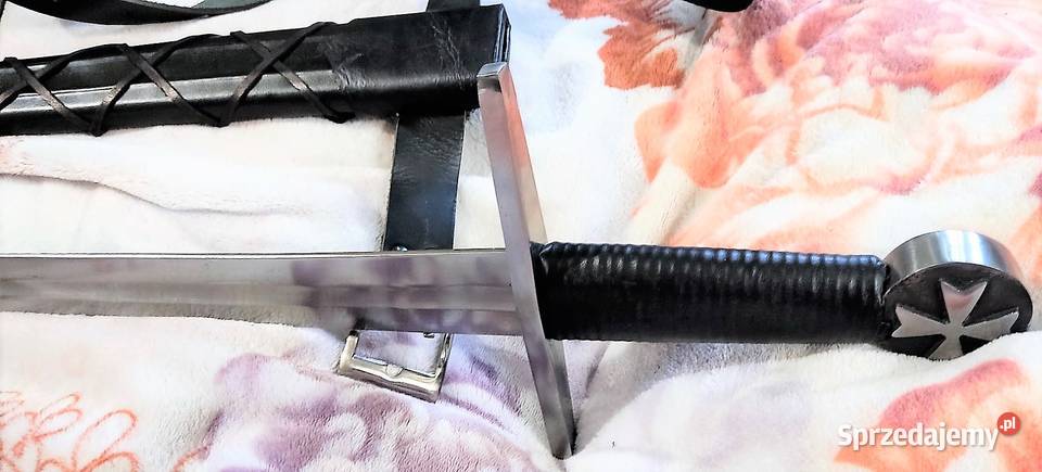 Średniowieczny XIV w miecz do treningu walk i Sokółka