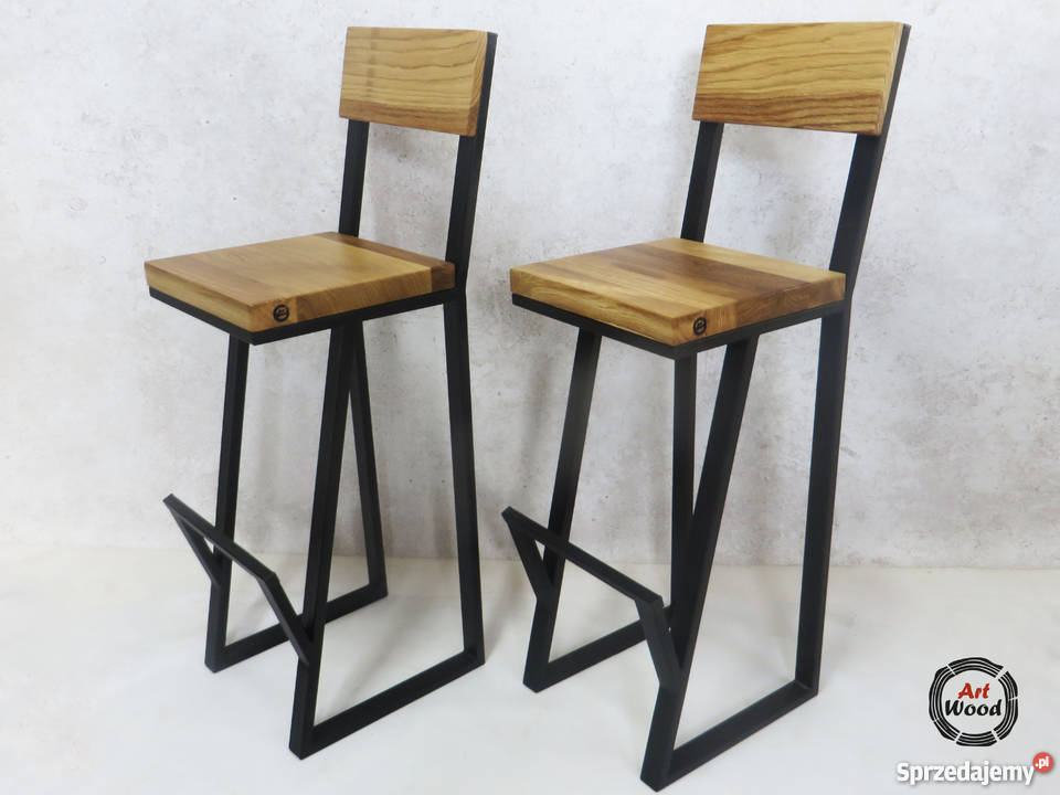 Hoker loftowy krzesło barowe Nowy Sącz sprzedam