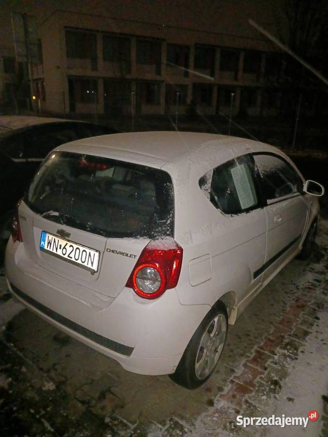 Chevrolet Aveo 14Mazowieckie WarszawaOpony Warszawa