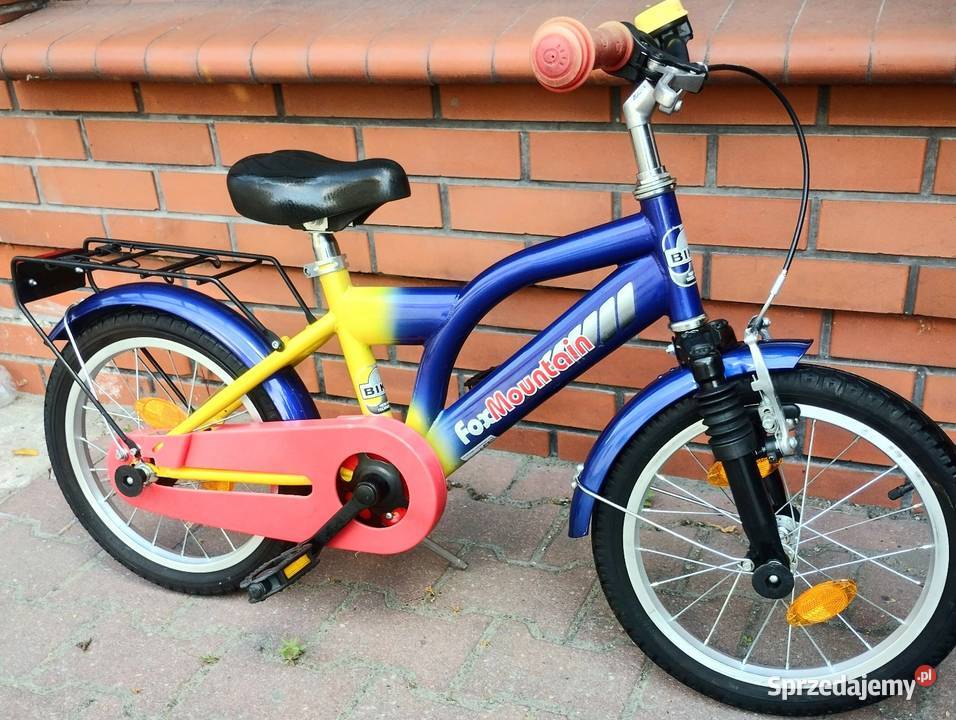 Ładny zadbany rowerek niemiecki 16 Wąbrzeźno sprzedam