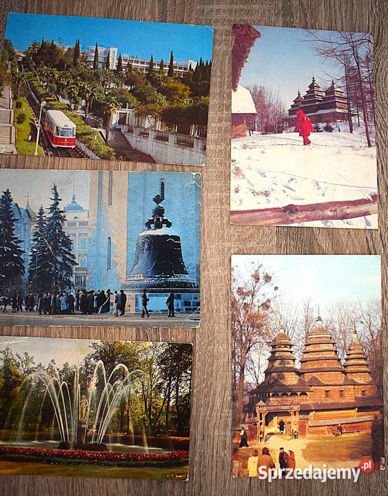 Pocztówki z ZSRR z lat 60 80 tych 21 sztuk Chełmno