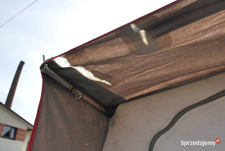 PRZYCZEPA KEMPINGOWA NAMIOTOWA CAMPLET ROYAL mazowieckie Grzebowilk