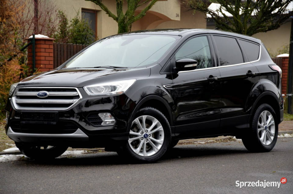 Ford Kuga Czarna Opłacona Titanium 15i 150 111 wielofunkcyjna kierownica Kutno sprzedam