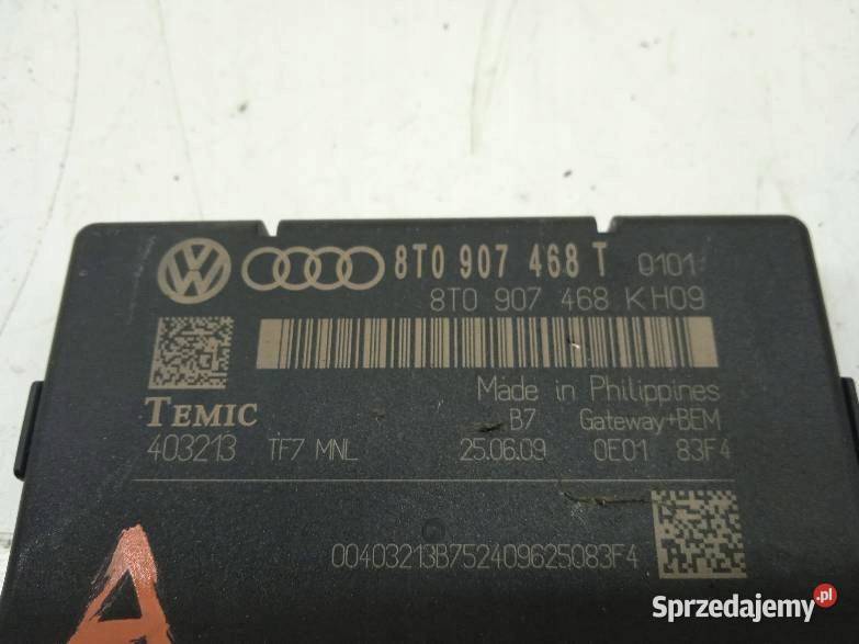 MODUŁ ZESTAW 8T0907468T 8K0907637C Audi A4 IV świętokrzyskie sprzedam