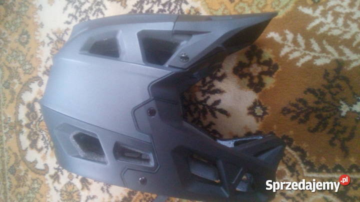 Kask rowerowy full face L czarny cross 500gr Suwałki