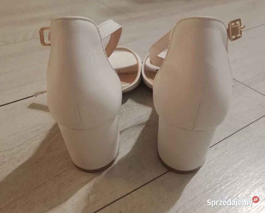 Buty ślubne białer 36długość wkładki 235 stan 23.5cm Moda i Styl Łask