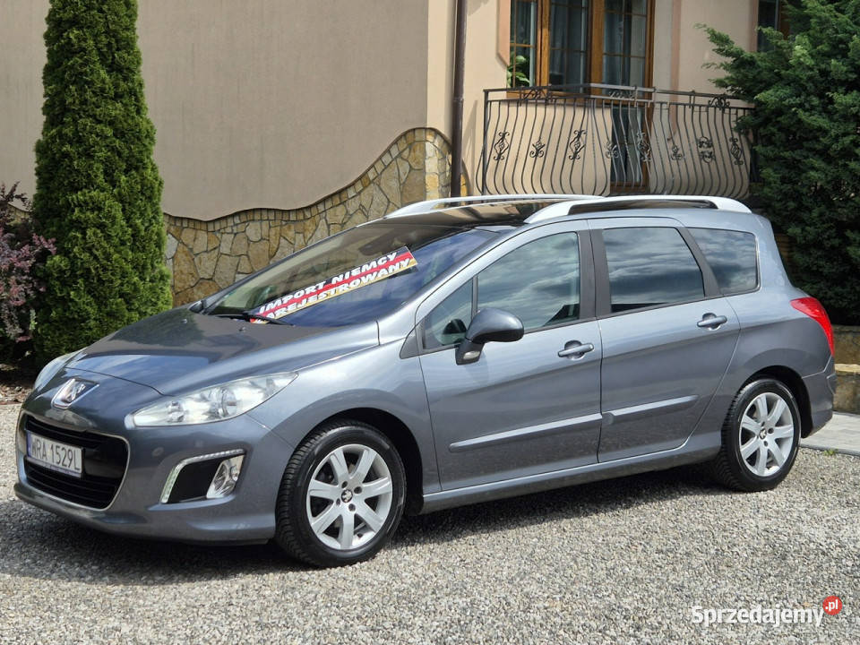 Peugeot 308 SW SW Przebieg 184 16HDI 2011r Ledy mazowieckie Radom sprzedam