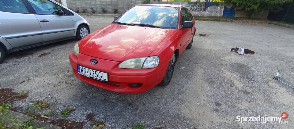 syndyk sprzeda samochód Toyota Paseo produkcji benzyna Paseo Radom