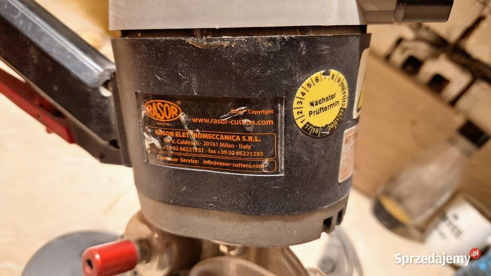 Elektryczna przecinarka stołowa Rasor SW12M 120 pomorskie Ustka