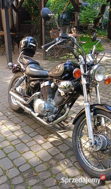 Yamaha Virago 125 1997 oparcie pasażera kask małopolskie Kraków
