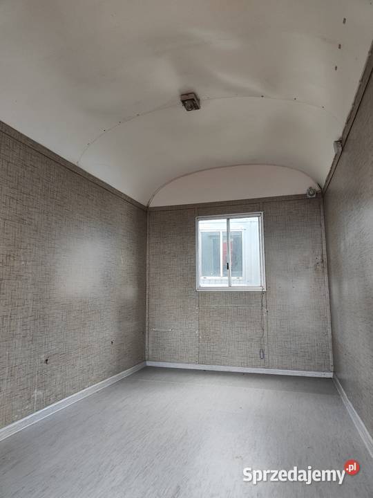 Barakowóz kontener na kołach szary Warszawa mazowieckie Łomianki