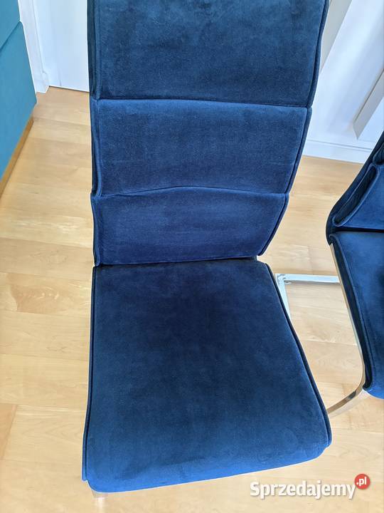 Ekskluzywny komplet 8 krzeseł na płozach Nowe Wrocław sprzedam