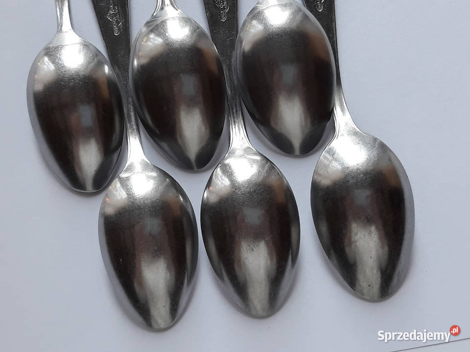 Łyżeczki do herbaty 1 KŁOS Gerlach sztućce PRL Dąbrowa Górnicza sprzedam