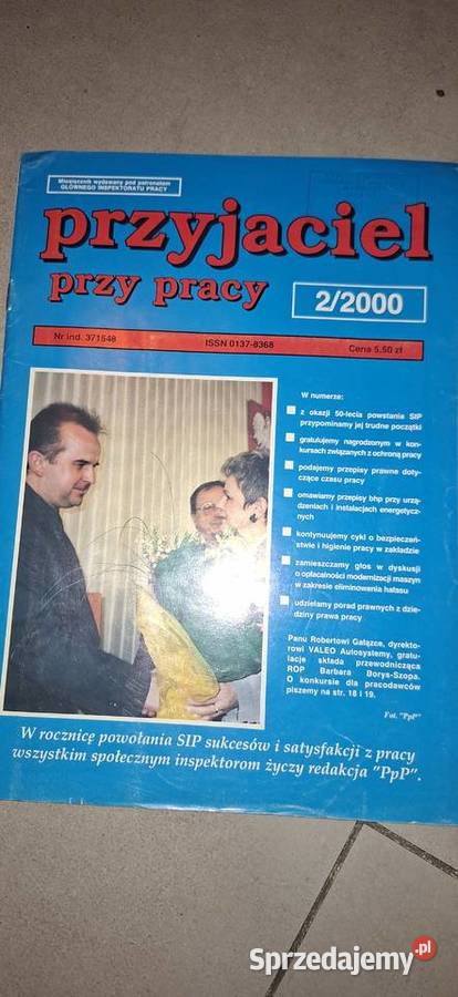 Rarytas BHP z epoki transformacji Przyjaciel Łęczyca