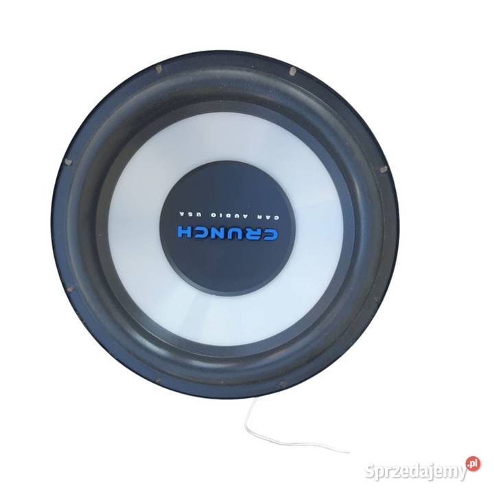 Skrzynia basowa subwoofer tuba Głośnik 30 CRUNCH mazowieckie Warszawa
