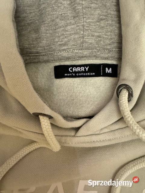 Bluza męska jasnoszara z kapturem M Carry śląskie sprzedam