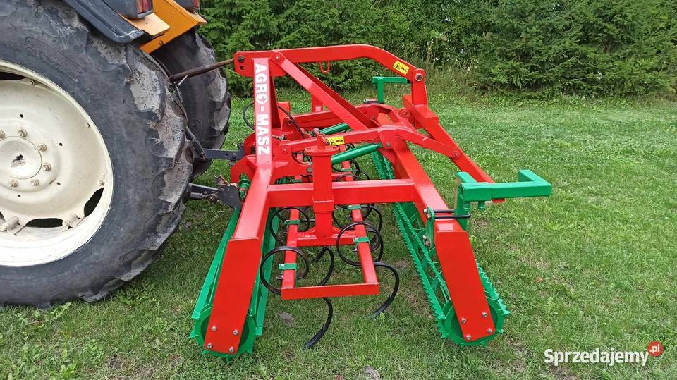 Agregat uprawowo siewny AgroMasz 3m hydropak lubelskie Rejowiec Fabryczny