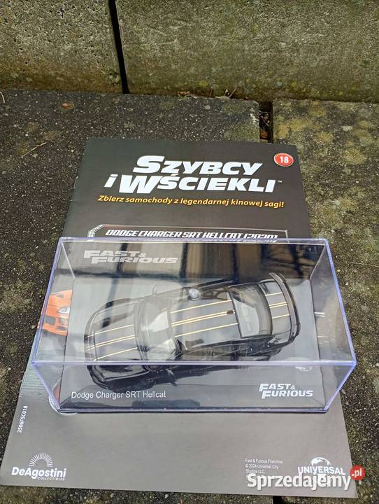 DODGE CHARGER SRT HELLCAT fast furious 143 Modelarstwo mazowieckie Warszawa