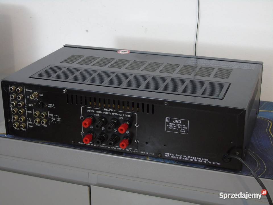 Wzmacniacz JVC AX330 Dynamic SuperA 320 wat Wzmacniacze i pokrewne Jasło