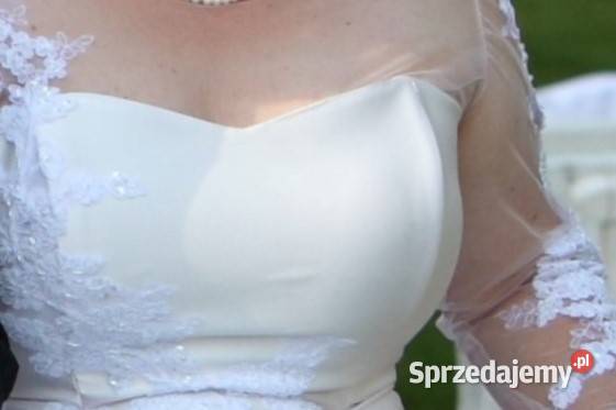 Suknia ślubna w stylu klasycznym elegancka Damska mazowieckie Adamowa Góra